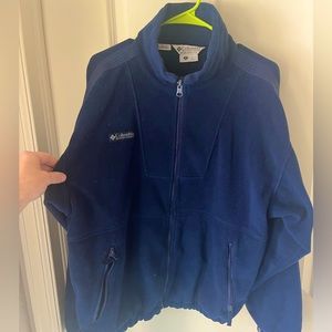 Men’s Vintage Columbia Light Jacket Medium Blue